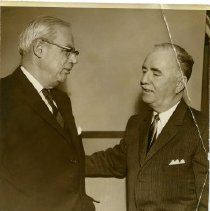 Walter Foy and an Unidentified Man